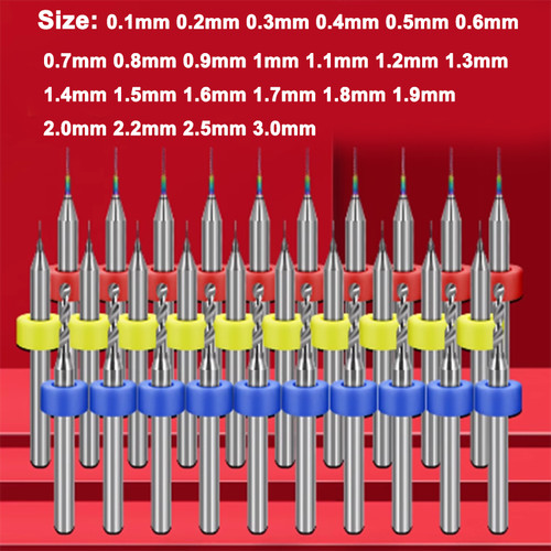 Set micro punte - punte, cnc